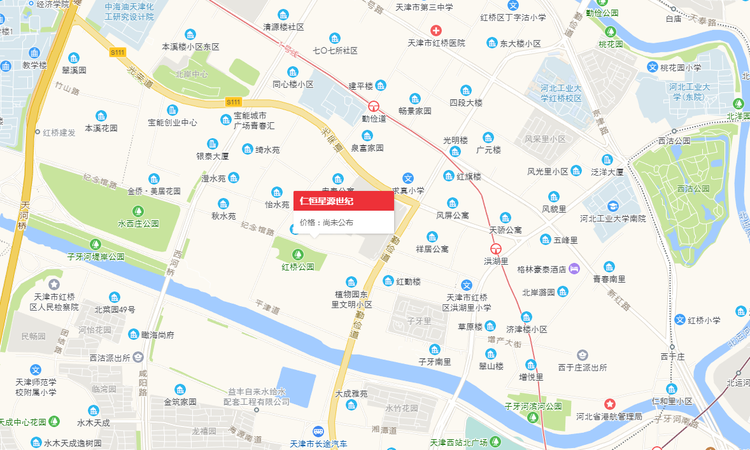 仁恒星源世纪交通图