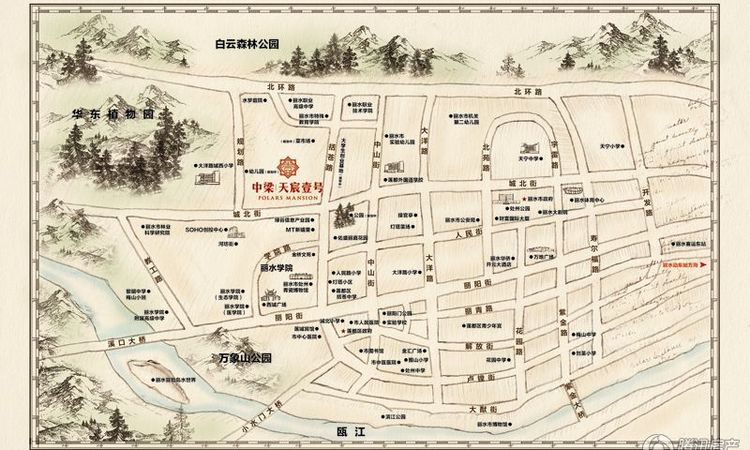  中梁·天宸壹号楼层平面图