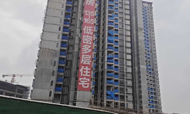 奥园云和公馆施工进度图