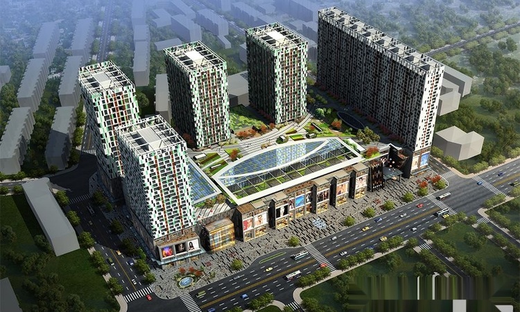 万隆海比岸效果图
