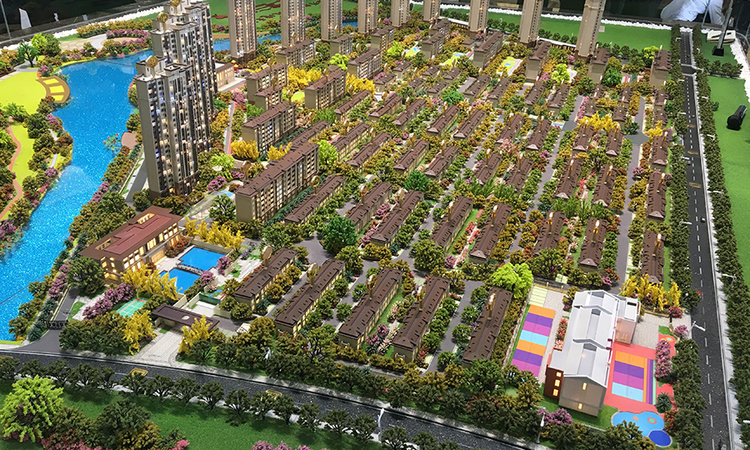 世茂国风雅颂实景图