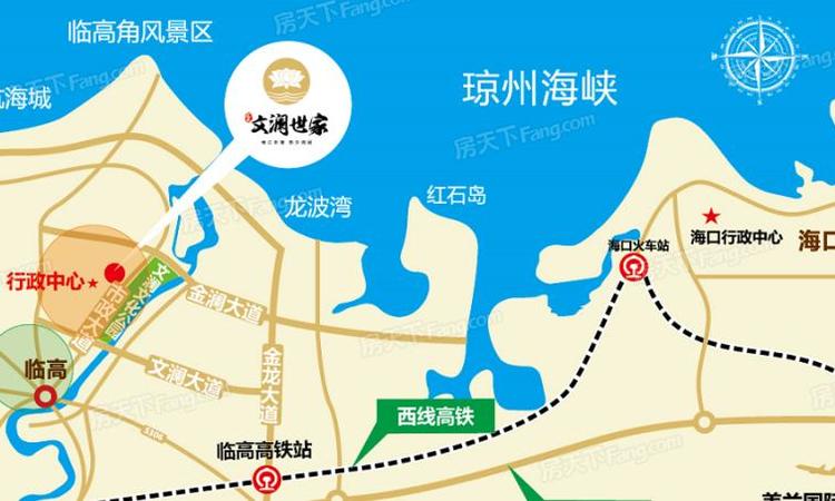 汇元·文澜世家交通图