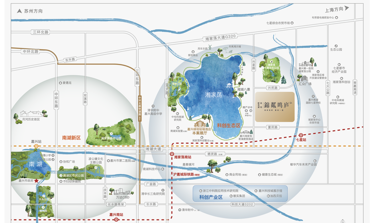 新希望金地锦粼鸣庐交通图