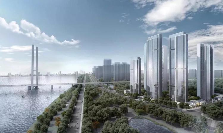 中国电建地产·洺悦江湾效果图