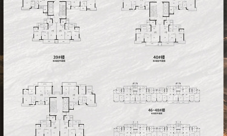 旭辉江来楼层平面图