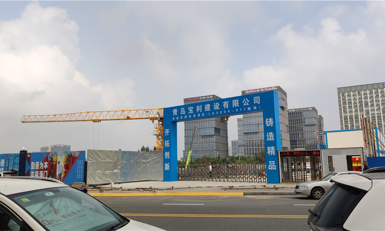 海信·璞悦施工进度图