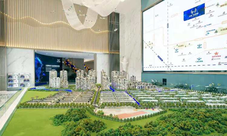光明梦想城实景图