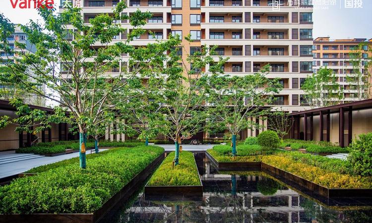 万科翡翠晋阳湖实景图