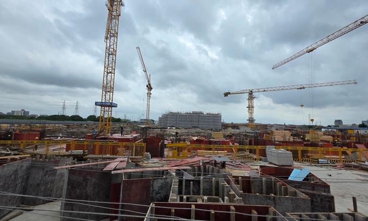 怀山望施工进度图