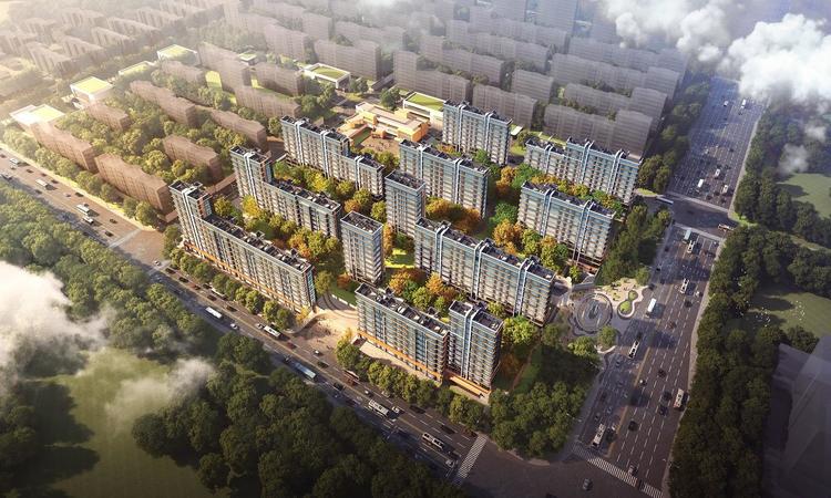 城发·格调 昆庭花园效果图