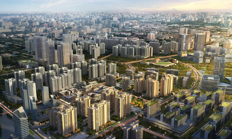 华发云谷效果图