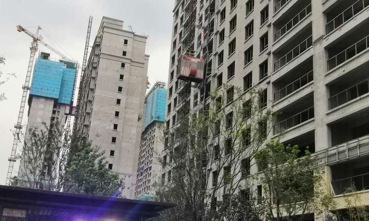 首开金茂熙悦施工进度图