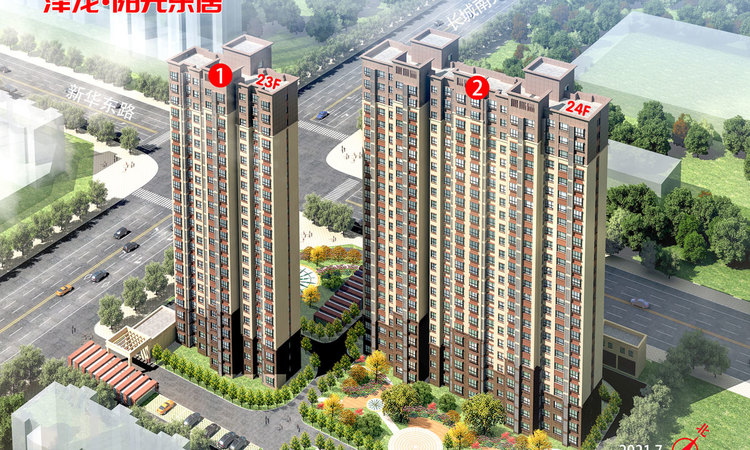 泽龙·阳光乐居效果图