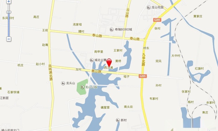卓瑞北宸龙湖湾交通图