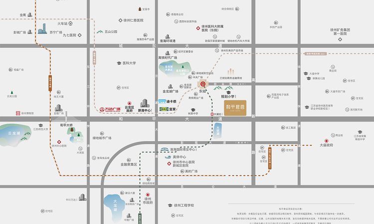 中南恒通和平君启交通图