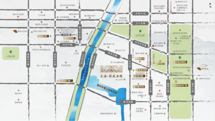 东海国风上院交通图