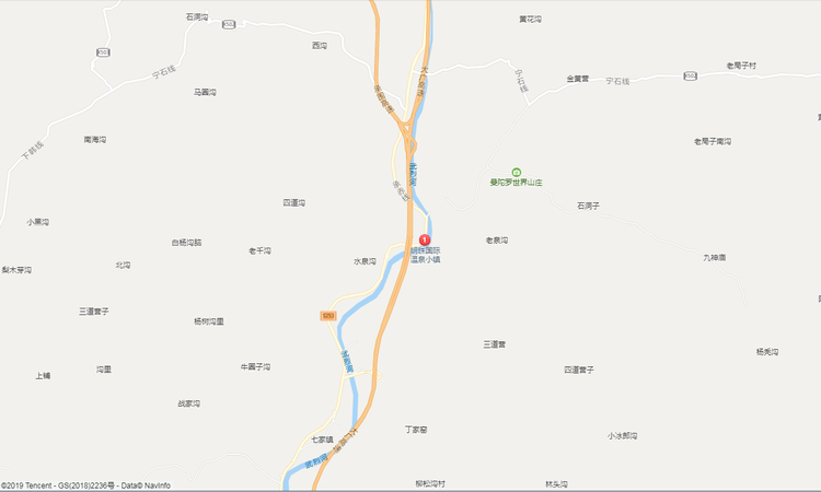 明珠温泉小镇交通图