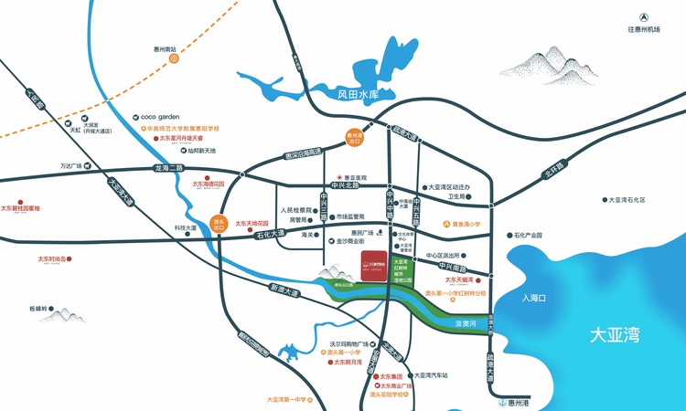 太东·红树湾悦府交通图