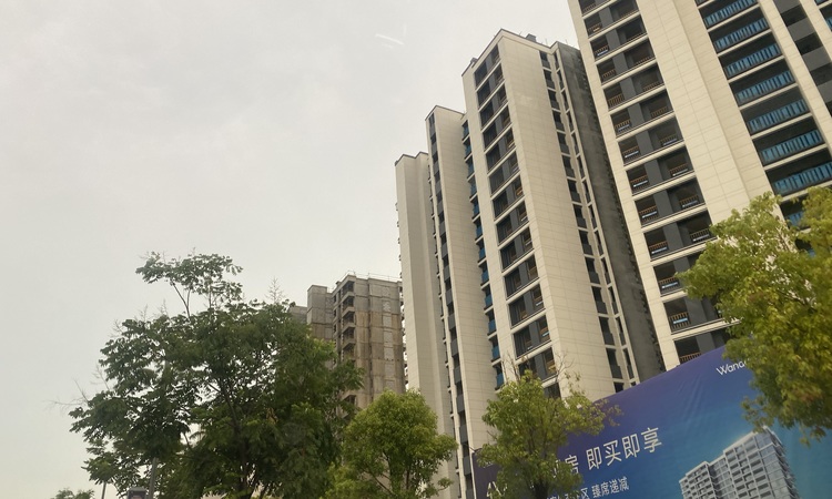 阳逻万达广场御江施工进度图