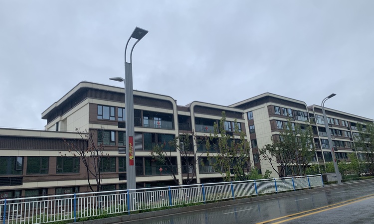 越秀悦映湖山施工进度图