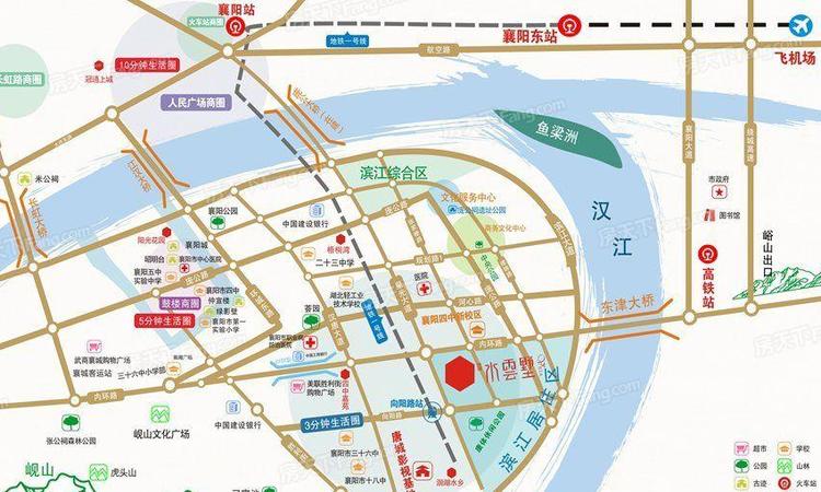 冠通·水云墅交通图