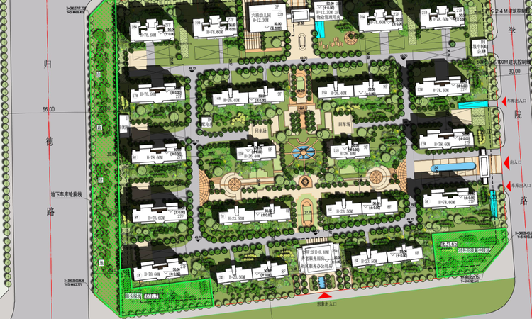 上坤·红星天铂楼层平面图