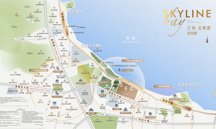 万科·天琴湾交通图