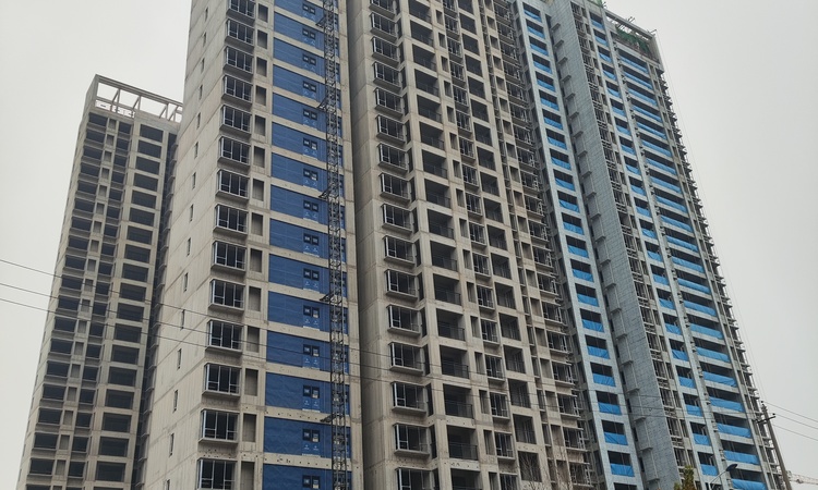 长沙中交世通国际施工进度图