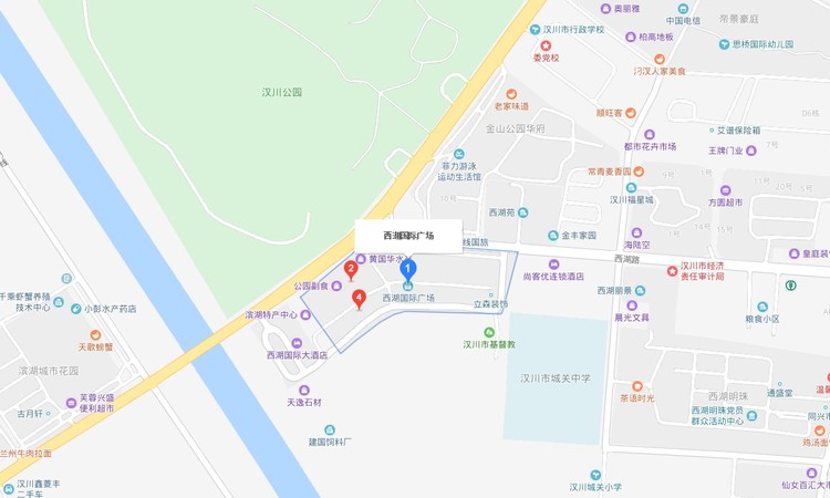 鑫诚·西湖国际广场三期交通图