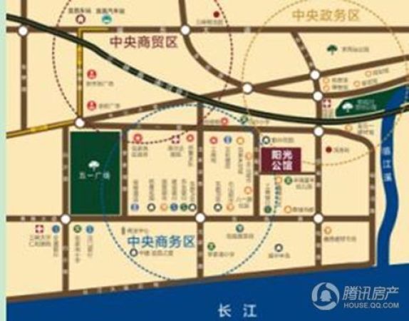 阳光公馆楼层平面图