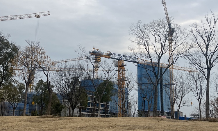 国贸海屿佘山施工进度图