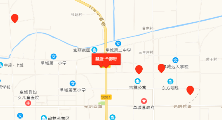 鑫盛·金御府交通图