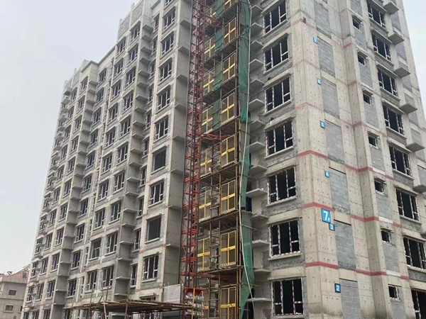 新河湾·紫东苑施工进度图