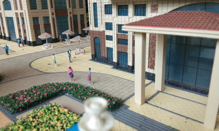 万城华府实景图