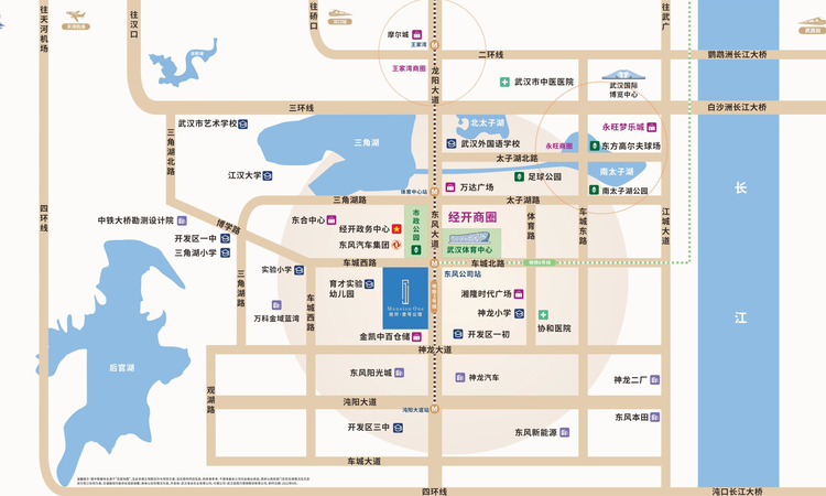 经开·壹号公馆交通图