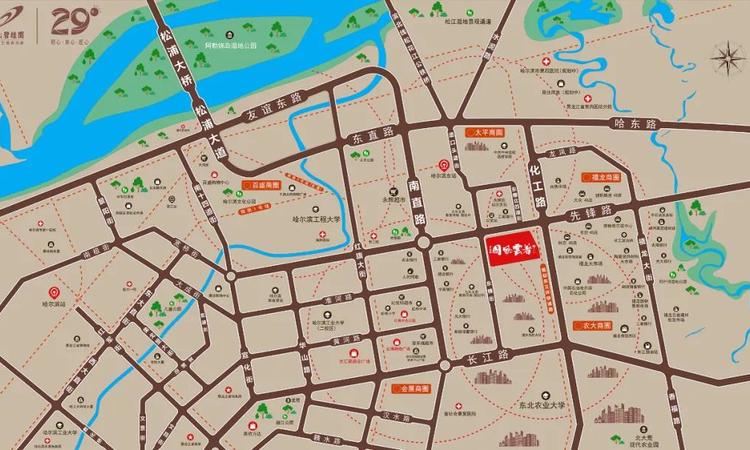碧桂园·国风云著交通图