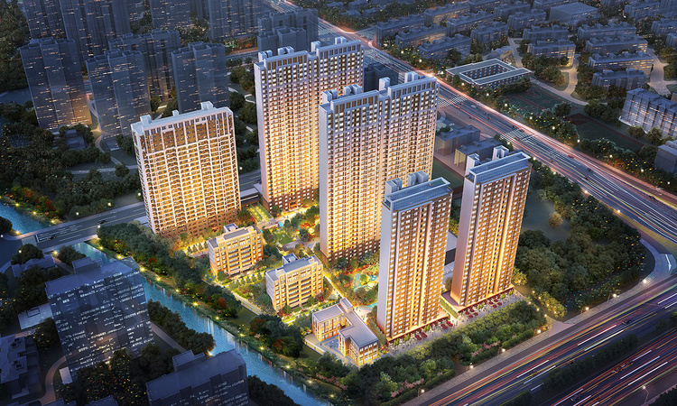 保利悦公馆效果图