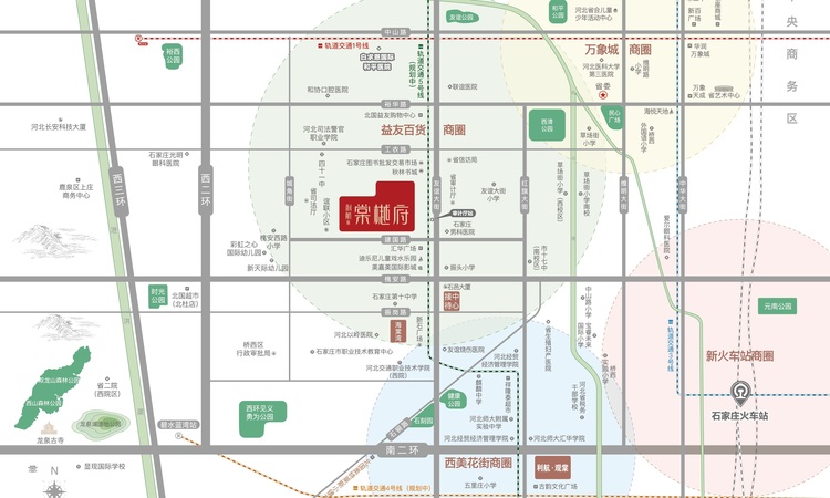 利航棠樾府交通图