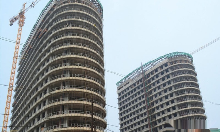 御龙湾施工进度图