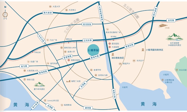 奇瑞瑞景园交通图