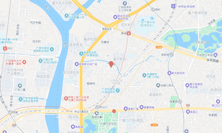 越秀·珑悦西关交通图