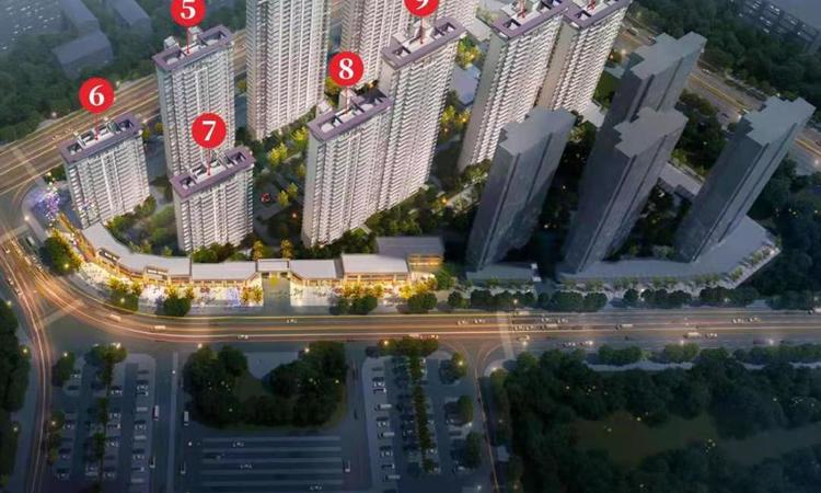 亿都九里云珑效果图