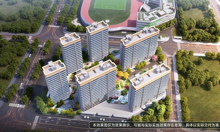 城发投绿城·云和月明效果图