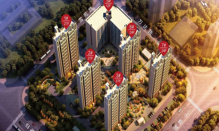 商丘碧桂园天钻效果图