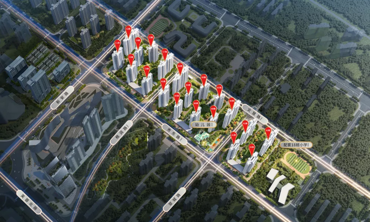 长沙北中心保利时代楼层平面图