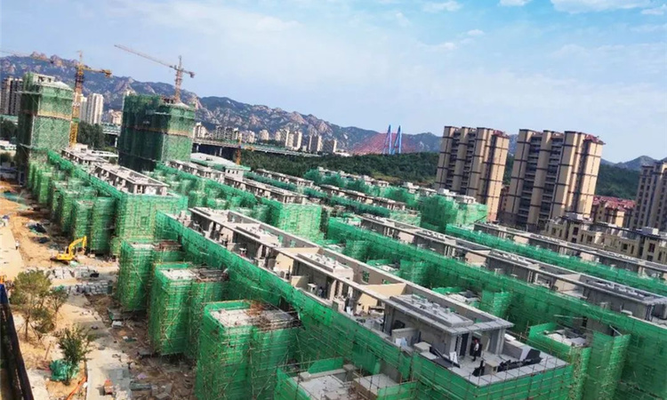 鑫江桂花园汀香施工进度图