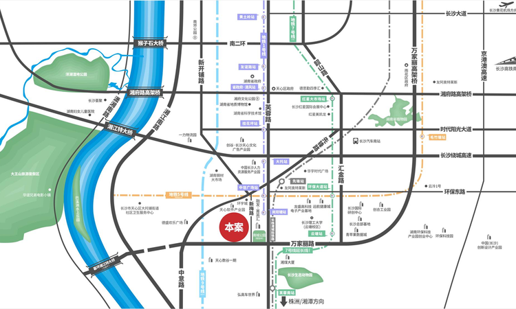 湖南大数据交易所交通图