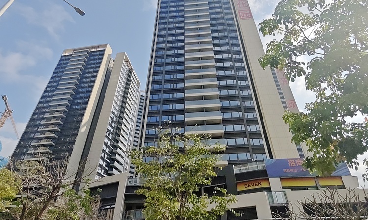 蔚蓝左岸花园实景图