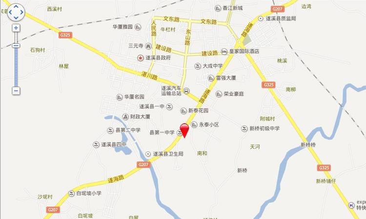 恒兴棕榈公馆交通图