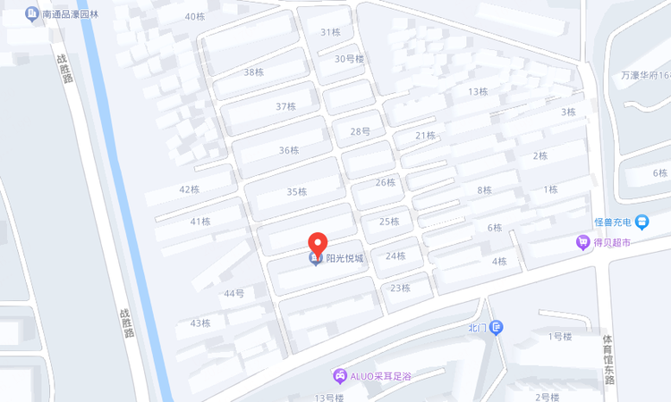 阳光悦城交通图